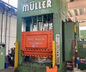 Hydraulic Press Müller 300 ton H-Frame